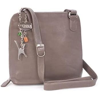 Catwalk Collection – Éléanor, porte‑croisé en cuir véritable