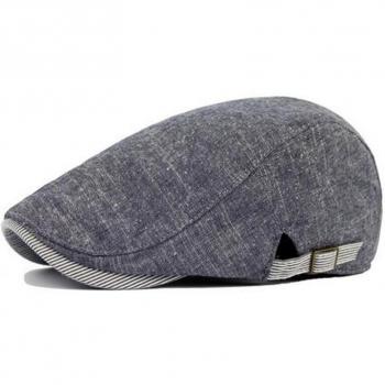Gorra de Boina Unisex en Color Azul