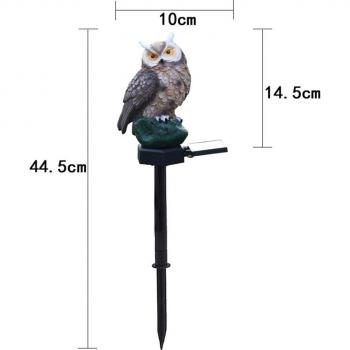 Waterproof Owl Garden Stake Lamp
