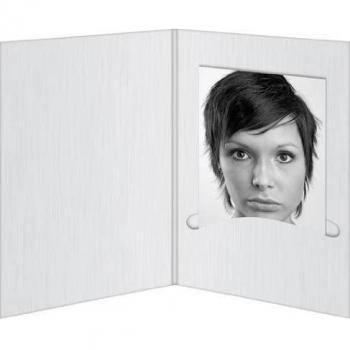 Daiber 14061 Papierweiß 10 × 15 cm – Fotoreportage‑Mappe