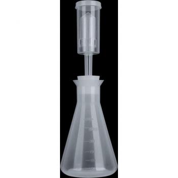 250 ml Fermenter-Erlenmeyer Bausatz: Hefe-Anlasser, Gärprosse, Luftsperre, Silik