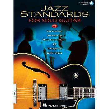 Jazz standards for solo guitar cd