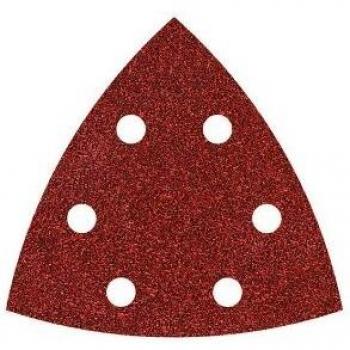 Wolfcraft 1851100 Patin triangulaire Grain 60 Lot de 25