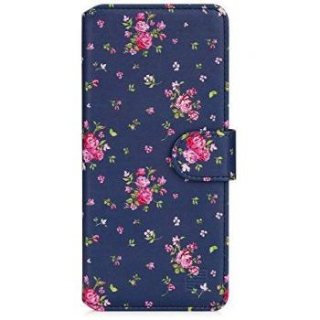 Galaxy A72 5G 2021 PU Leather Bodysocks Floral Series Book