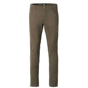 MEYER Fünf-Taschen Chino aus robuster BIO-Baumwolle Gr. 34, Länge 30, braun