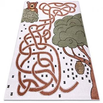 Bear & Bees Children's Area Rug 240x330 cm