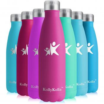 KollyKolla Men's Stainless Steel Water Bottle