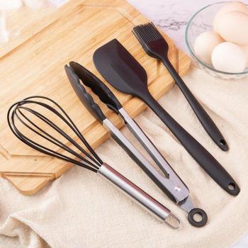 JANKNG Black Silicone Cooking Tools