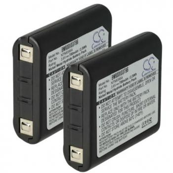 Kit 2 x Batterie NiMH 700 mAh 3,6 V – Compatibilité T9580, T9650, T9550XLRCAMO