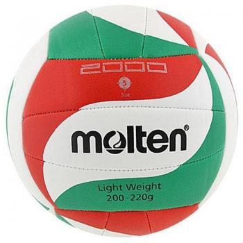 Molten la formation de volley-ball 5M2000-LightW blanc / rouge / vert taille 5
