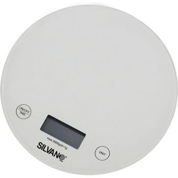 Silvano Redonda LCD 5 kg Balanza Multifuncional