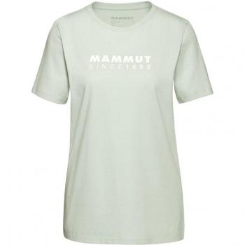 Mammut Core Donna Greenish White Short Sleeve Tee