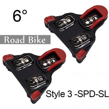 Pedales BUCKLOS con Abrazadera DELTA para Bicicleta, SPD-SL, 9 grados, 6.1 par