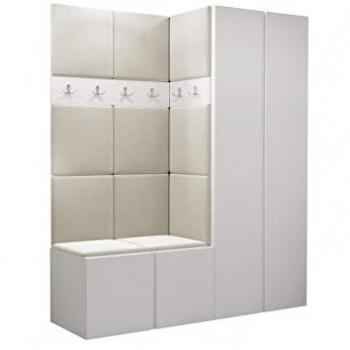 Corridoio Set Hartford 266 Bianco – Arazzo