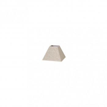 Tenorio Piramide Paralume Lino Beige 12dx7dx10h