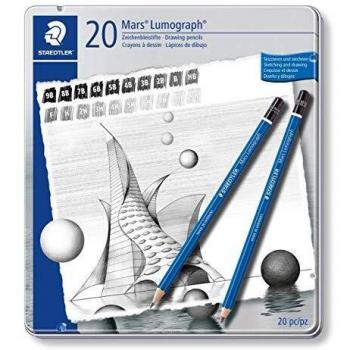 Matita Mars Lumograph CF 20 PZ Staedtler 100G20
