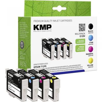 KMP E125V Tintenpatrone für Epson Pack T1291/T1292/T1293/T1294