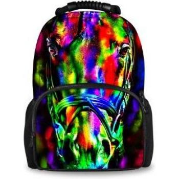 Mochila Deportiva con Cabeza de Animales para Niños y Adolescentes