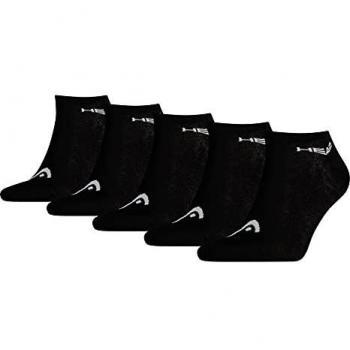 HEAD Pack de 15 pares de zapatillas unisex, talla: 43/46, color: negro