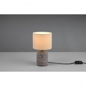 Lampe Économique en Céramique et Tissu Mala