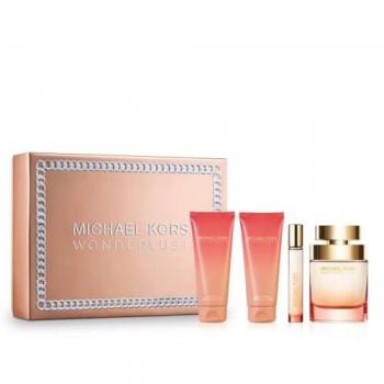 Conjunto de Luxo Michael Kors Wonderlust (EDP 100 ml + BSG 100 ml + BL 100 ml + TS 10 ml)