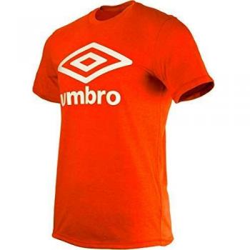Camiseta de hombre Umbro Fw Large Logo, Naranja (Turmeric Grh), S