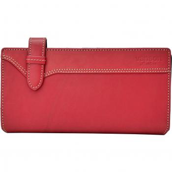 Genuine Leather Long Wallet