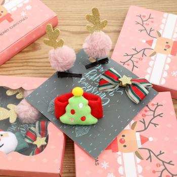 Santa Claus Hairpin for Girls
