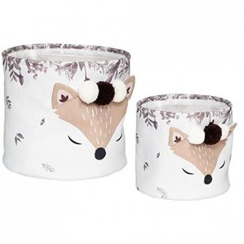 Lot de 2 bacs de rangement Renard Atmosphera