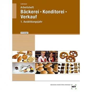Arbeitsheft mit eingedruckten Lösungen Bäckerei
