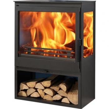 Kaminofen »Onix Dreifachsicht«, Stahl, 7,1 kW