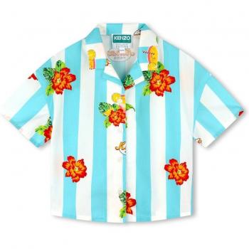 Camisa Kenzo Kids para niña con diseño de rayas