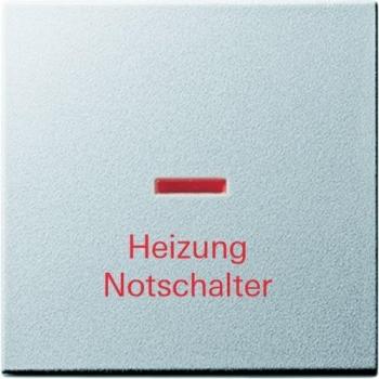Gira Wippe Heizungsnot-Aus System 55, alu