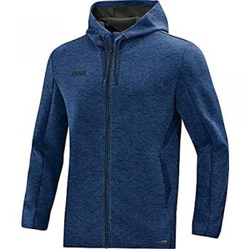 JAKO Premium Basic Kapuzenjacke Blau F49 S