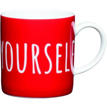 Taza de porcelana para espresso Espresso Yourself 80 ml