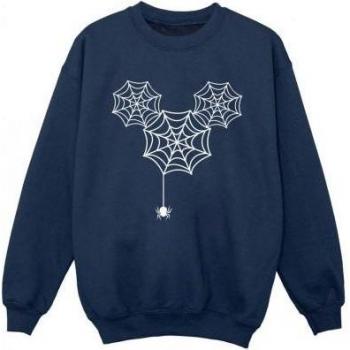 Mickey Mouse Spider Web Head Sweatshirt 12-13 black