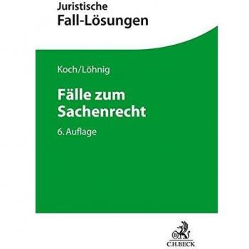 Jens Koch Fälle Zum Sachenrecht