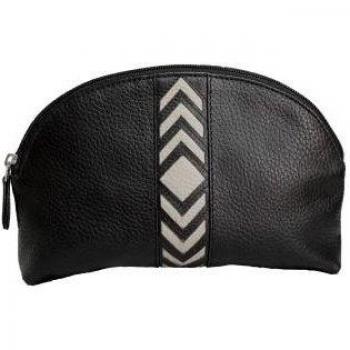 Chevron Detail Makeup Bag for Women