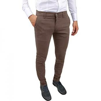 Pantaloni Uomo Cristiano Battistini Slim Fit Eleganti Invernali