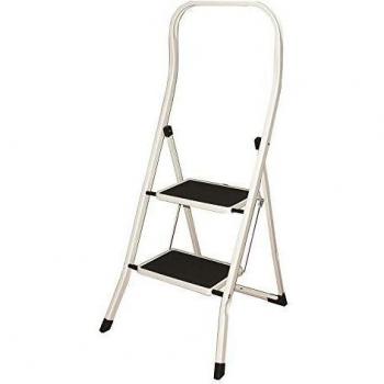 Scaletta da Tavolo in Acciaio Premium – 150 kg, 2 Gradini