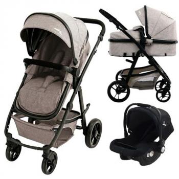 Deux Plus Poussette Beige Asalvo