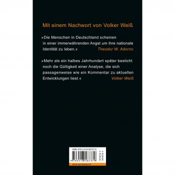 Adorno, Theodor W. Aspekte Des Neuen Rechtsradikalismus: Ein Vortrag