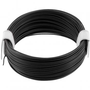 Câble de connexion noir 1 x 0.04 mm² 10 m