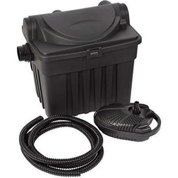 Sistema di Filtrazione UV-C 4000 per Laghetti Artificiali Verdemax Nero