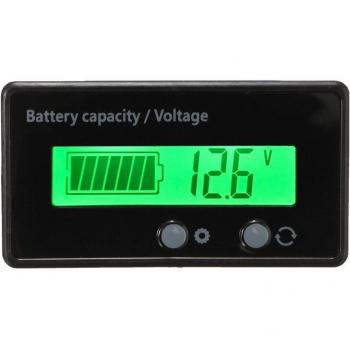 Compteur de charge LCD 12V pour batteries plomb-acide et lithium