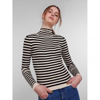 Pieces Rista Rollkragen – Zeitloses Schwarzes Oberteil für Damen