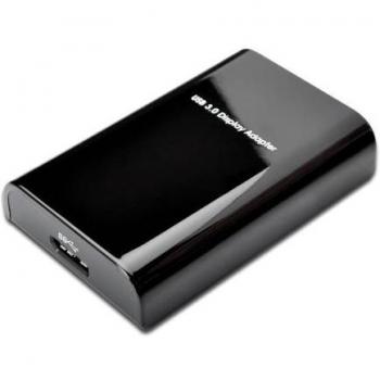DIGITUS USB 3.0 zu HDMI Grafikadapter, 2048 x 1152 Pixel, Kunststoff, Schwarz