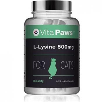 L‑Lisina Gatto 500 mg – 90 Capsule per la Salute delle Articolazioni