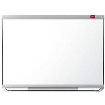 Nobo Prestige Enamel Magnetic Dry Wipe Whiteboard with Connex Trim, Magnets and Fitting Kit
