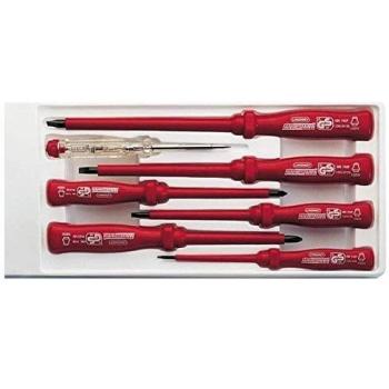 Mannesmann M 1187 Ensemble de tournevis d'électricien 7 pièces